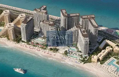 Apartment - 2 Bedrooms - 3 Bathrooms for sale in Rosso Bay Residence - Al Marjan Island - Ras Al Khaimah