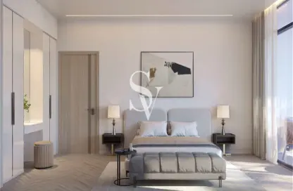 Room / Bedroom image for: Apartment - 2 Bedrooms - 2 Bathrooms for sale in Sky Hills Residence - Al Barsha South - Al Barsha - Dubai, Image 1