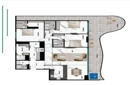 شقة - 2 غرف نوم - 2 حمامات للبيع في سمانا براري فيوز - مجان - دبي