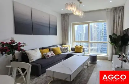 Apartment - 2 Bedrooms - 2 Bathrooms for rent in The Royal Oceanic - Oceanic - Dubai Marina - Dubai