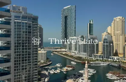 Apartment - 1 Bedroom - 2 Bathrooms for sale in Escan Tower - Dubai Marina - Dubai