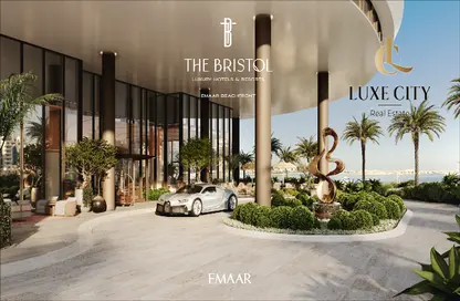 Apartment - 1 Bedroom - 2 Bathrooms for sale in The Bristol - EMAAR Beachfront - Dubai Harbour - Dubai