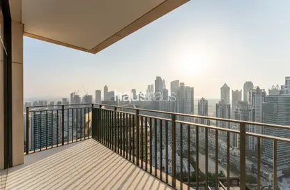 Balcony image for: Apartment - 3 Bedrooms - 4 Bathrooms for rent in Boulevard Crescent Tower 1 - BLVD Crescent - Downtown Dubai - Dubai, Image 1