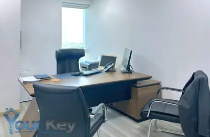 Office Space - Studio - 1 Bathroom for rent in Latifa Tower - Sheikh Zayed Road - Dubai