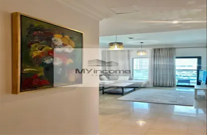 Apartment - 1 Bedroom - 2 Bathrooms for rent in Time Place Tower - Dubai Marina - Dubai