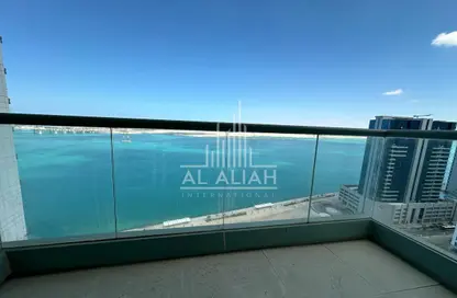 Balcony image for: Apartment - 3 Bedrooms - 4 Bathrooms for rent in Sea Side Tower - Shams Abu Dhabi - Al Reem Island - Abu Dhabi, Image 1