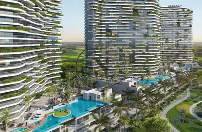 Apartment - 1 Bedroom - 1 Bathroom for sale in Golf Greens 1 - Tower A - Golf Greens - DAMAC Hills - Dubai