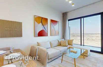 Apartment - 1 Bedroom - 2 Bathrooms for rent in Binghatti Heights - Jumeirah Village Circle - Dubai