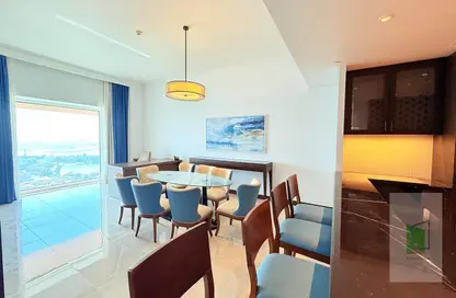 Apartment - 3 Bedrooms - 4 Bathrooms for rent in Marina Sunset Bay - The Marina - Abu Dhabi