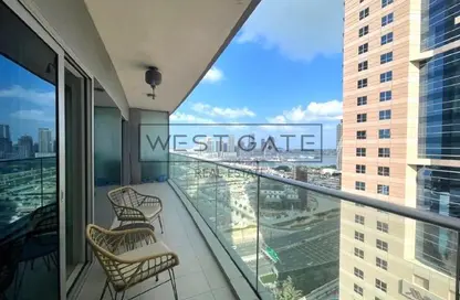 Apartment - 1 Bedroom - 2 Bathrooms for rent in Damac Heights - Dubai Marina - Dubai