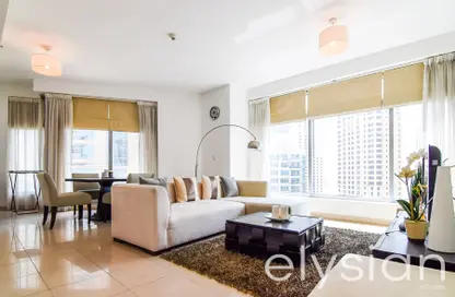 Apartment - 1 Bedroom - 2 Bathrooms for rent in Bonaire Tower - Park Island - Dubai Marina - Dubai