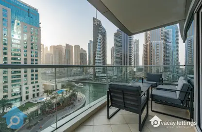 Apartment - 3 Bedrooms - 3 Bathrooms for rent in Marinascape Oceanic - Trident Marinascape - Dubai Marina - Dubai