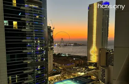 Apartment - 2 Bedrooms - 3 Bathrooms for rent in Skyview Tower - Dubai Marina - Dubai