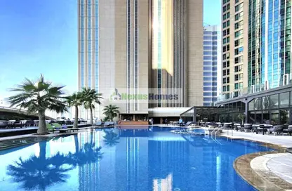 Apartment - 1 Bedroom - 2 Bathrooms for rent in Capital Plaza Tower A - Capital Plaza - Corniche Road - Abu Dhabi