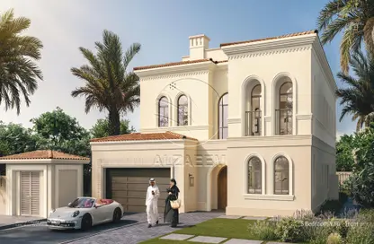 Villa - 5 Bedrooms - 7 Bathrooms for sale in Bloom Living - Zayed City (Khalifa City C) - Khalifa City - Abu Dhabi