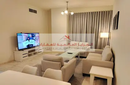 Apartment - 1 Bedroom - 2 Bathrooms for rent in Queen Tower - Al Qasba - Sharjah