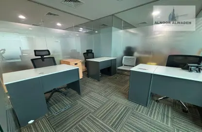 Office Space - Studio - 5 Bathrooms for rent in The Prime Tower - Business Bay - Dubai