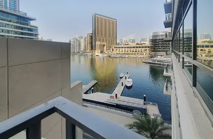 Apartment - 1 Bedroom - 2 Bathrooms for rent in Marina Quays East - Marina Quays - Dubai Marina - Dubai