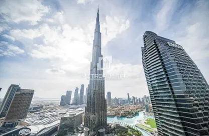 Apartment - 3 Bedrooms - 4 Bathrooms for rent in Burj Vista 1 - Burj Vista - Downtown Dubai - Dubai