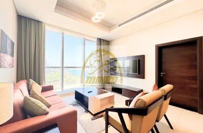 Apartment - 1 Bedroom - 2 Bathrooms for rent in Al Jowhara Tower - Corniche Road - Abu Dhabi