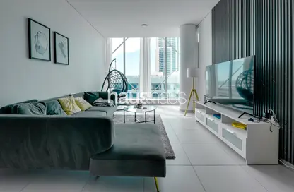 شقة - غرفة نوم - 2 حمامات للبيع في برج بانوراما - دبي مارينا - دبي
