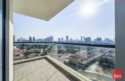 Balcony image for: Apartment - 2 Bedrooms - 3 Bathrooms for sale in Central Park Tower - Jumeirah Village Circle - Dubai, Image 1