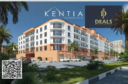 Apartment - 2 Bedrooms - 3 Bathrooms for sale in Kentia - Ajman Uptown Villas - Ajman Uptown - Ajman