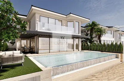 Villa - 5 Bedrooms - 6 Bathrooms for sale in Garden Homes Frond C - Garden Homes - Palm Jumeirah - Dubai