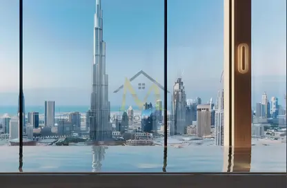 Apartment - 1 Bedroom - 2 Bathrooms for sale in Tiger Sky Tower - Business Bay - Dubai