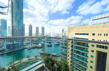 Apartment - 1 Bathroom for sale in Sparkle Tower 2 - Sparkle Towers - Dubai Marina - Dubai