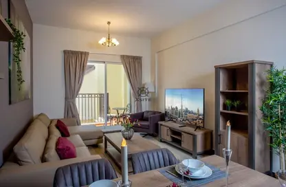 Apartment - 1 Bedroom - 2 Bathrooms for rent in Pantheon Elysee III - Jumeirah Village Circle - Dubai