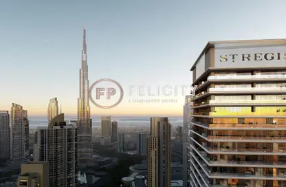 Apartment - 1 Bedroom - 2 Bathrooms for sale in St Regis The Residences - Burj Khalifa Area - Downtown Dubai - Dubai