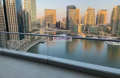 Apartment - 3 Bedrooms - 4 Bathrooms for rent in Delphine Tower - Marina Promenade - Dubai Marina - Dubai