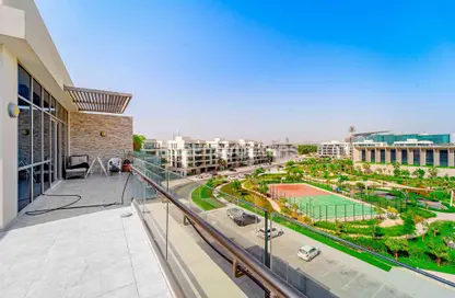 Apartment - 2 Bedrooms - 3 Bathrooms for rent in The Polo Residence - Meydan Avenue - Meydan - Dubai