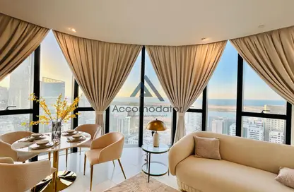 Apartment - 2 Bedrooms - 4 Bathrooms for rent in Burj Mohammed Bin Rashid at WTC - Corniche Road - Abu Dhabi