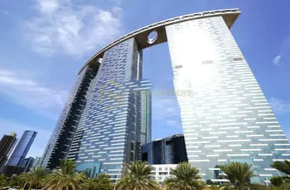 Apartment - 2 Bedrooms - 3 Bathrooms for rent in The Gate Tower 3 - Shams Abu Dhabi - Al Reem Island - Abu Dhabi