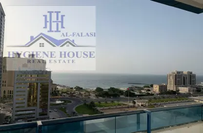 Apartment - 2 Bedrooms - 3 Bathrooms for rent in Ajman Corniche Road - Ajman