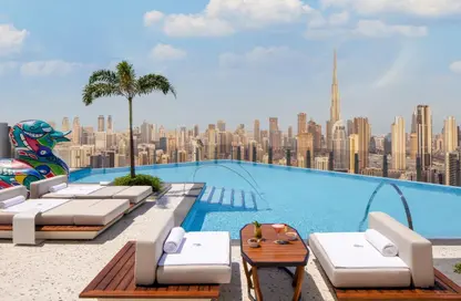 Apartment - 1 Bedroom - 2 Bathrooms for rent in SLS Dubai Hotel  and  Residences - Business Bay - Dubai