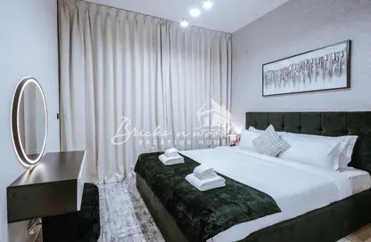 النزل و الشقق الفندقية - غرفة نوم - 2 حمامات للايجار في بن غاطي لونا - قرية الجميرا سركل - دبي