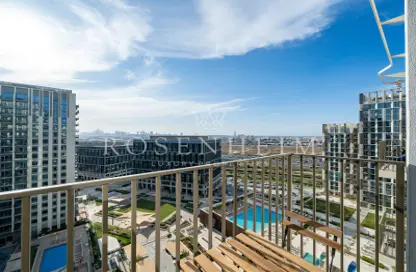 Apartment - 1 Bedroom - 1 Bathroom for rent in Socio Tower 2 - Socio Tower - Dubai Hills Estate - Dubai