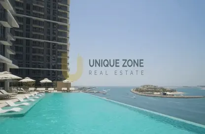 Apartment - 1 Bedroom - 1 Bathroom for sale in Beach Isle - EMAAR Beachfront - Dubai Harbour - Dubai