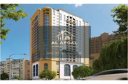 Apartment - 1 Bathroom for sale in Al Naemiya Tower 2 - Al Naemiya Towers - Al Nuaimiya - Ajman