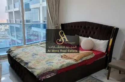 Apartment - 1 Bedroom - 1 Bathroom for rent in Oasis Tower - Al Rashidiya 1 - Al Rashidiya - Ajman