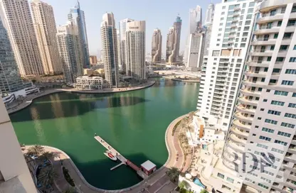 Apartment - 1 Bedroom - 2 Bathrooms for rent in Marina View Tower A - Marina View - Dubai Marina - Dubai