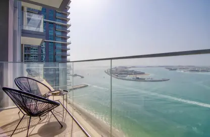 Apartment - 2 Bedrooms - 2 Bathrooms for rent in Beach Isle - EMAAR Beachfront - Dubai Harbour - Dubai