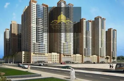 Apartment - 1 Bedroom - 2 Bathrooms for sale in Ajman One Tower 2 - Ajman One - Ajman Downtown - Ajman