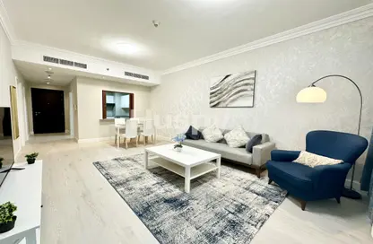 Apartment - 1 Bedroom - 2 Bathrooms for rent in MAG 218 - Dubai Marina - Dubai