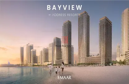 Apartment - 2 Bedrooms - 2 Bathrooms for sale in Bayview - EMAAR Beachfront - Dubai Harbour - Dubai