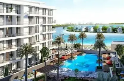 Apartment - Studio - 1 Bathroom for sale in Bluebay Walk - Ajmal Makan City - Sharjah Waterfront City - Sharjah