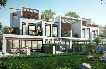 Townhouse - 5 Bedrooms - 6 Bathrooms for sale in Costa Brava 2 - Costa Brava at DAMAC Lagoons - Damac Lagoons - Dubai